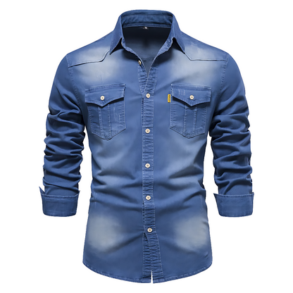 MaisonVirel-Paris | CHEMISE EN DENIM POUR HOMME