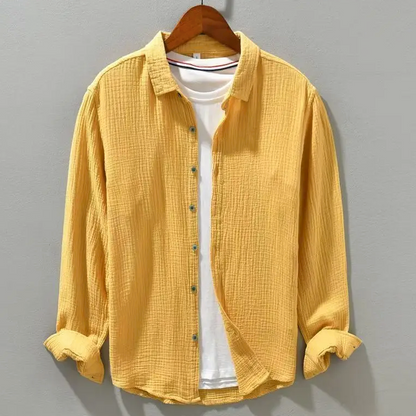 DELACROIX | CHEMISE ÉLÉGANTE EN COTON DOUX COMME DE LA SOIE