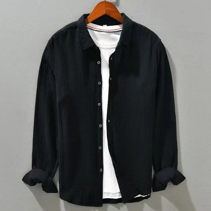 DELACROIX | CHEMISE ÉLÉGANTE EN COTON DOUX COMME DE LA SOIE