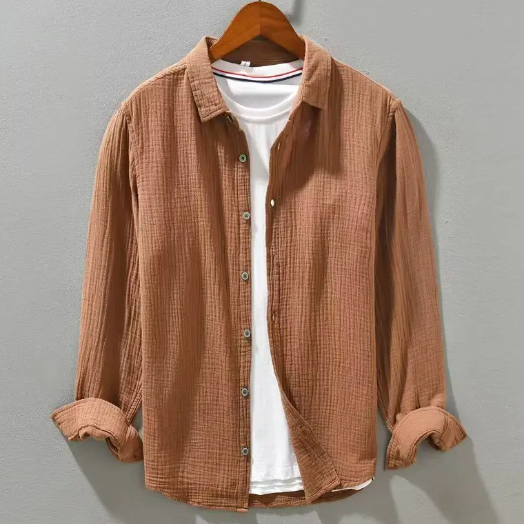 DELACROIX | CHEMISE ÉLÉGANTE EN COTON DOUX COMME DE LA SOIE