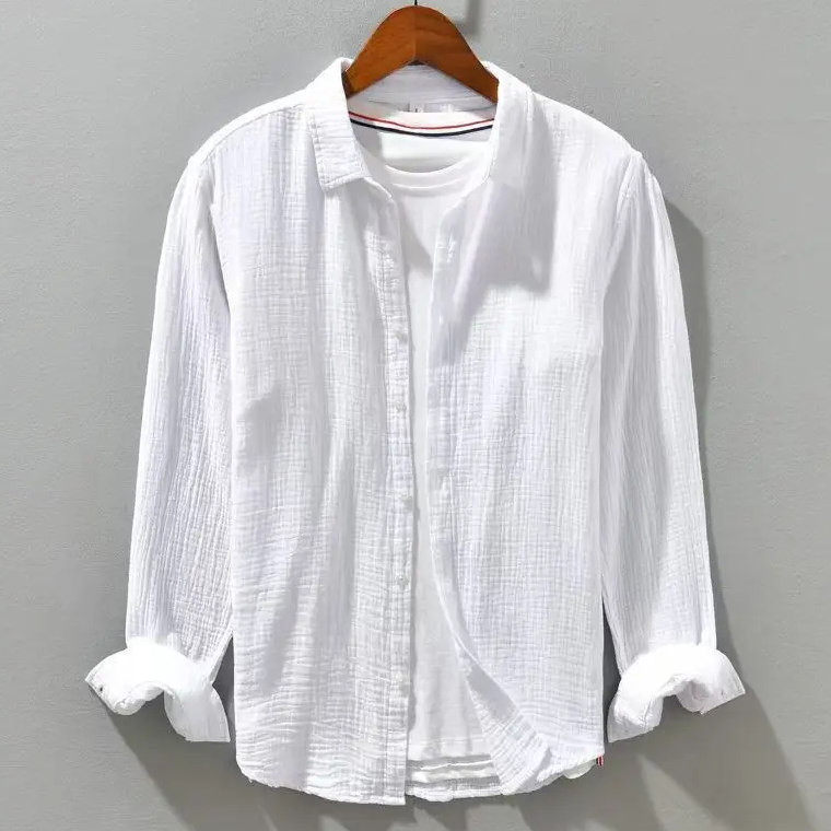DELACROIX | CHEMISE ÉLÉGANTE EN COTON DOUX COMME DE LA SOIE